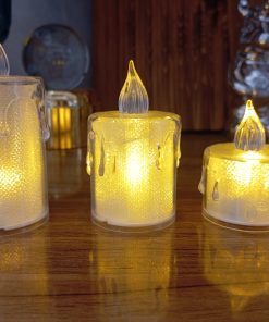 شمع ال ای دی  در سه سایز